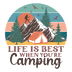 Camping Design - DTF Ready To Press