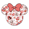 Disney Minnie Mouse Hug Me Valentine Design - DTF Ready To Press