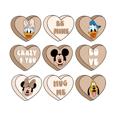 Disney Be Mine Valentine's Day Design | DTF Dallas - DTF Dallas 