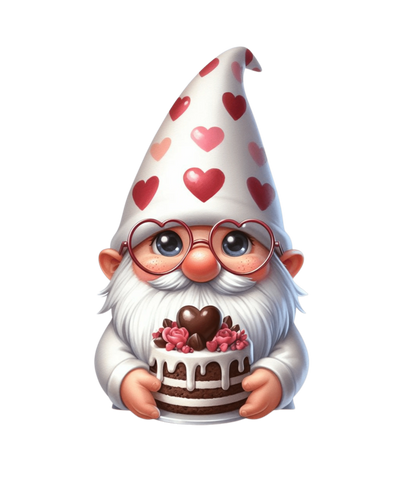 Gnome Cake for Your Valentine's Day Design | DTF Dallas - DTF Dallas 