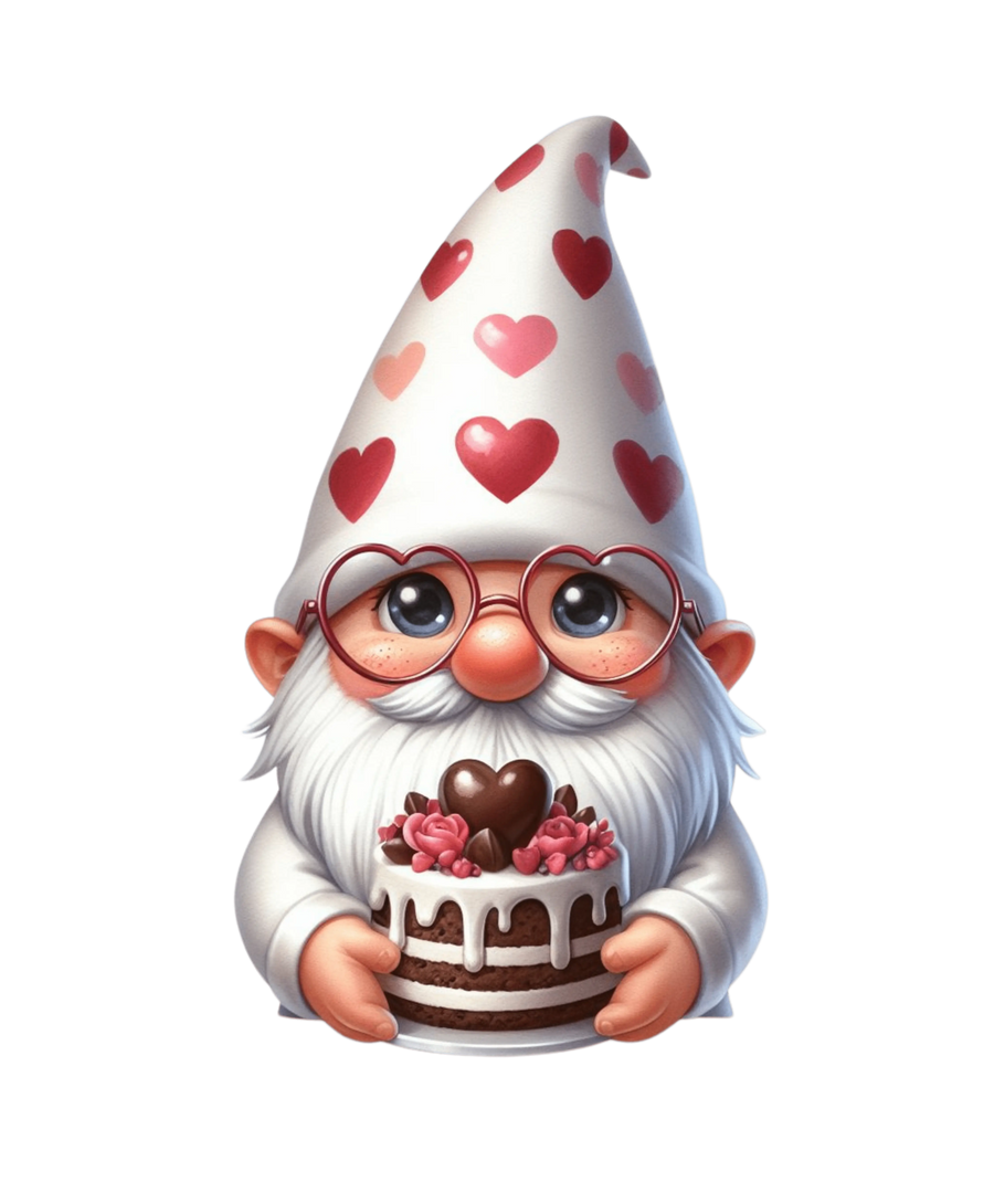 Gnome Cake for Your Valentine's Day Design | DTF Dallas