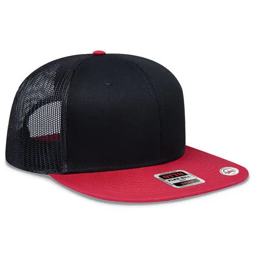 OTTO SNAP 141-1070 6-Panel Pro Style Mesh Trucker Hat - DTF Dallas 