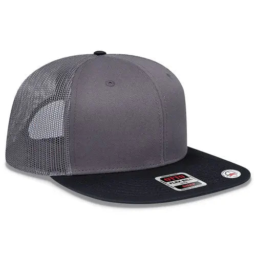 OTTO SNAP 141-1070 6-Panel Pro Style Mesh Trucker Hat - DTF Dallas 