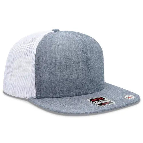 OTTO SNAP 141-1070 6-Panel Pro Style Mesh Trucker Hat - DTF Dallas 