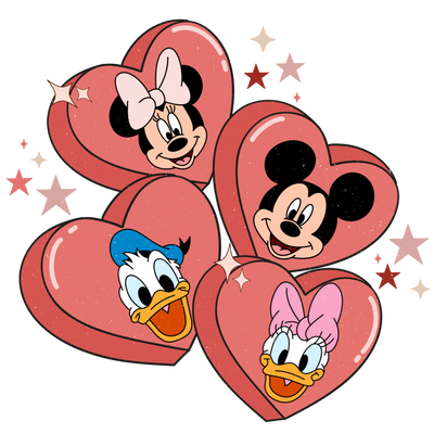 Disney Mickey Mouse Couple Design | DTF Dallas - DTF Dallas 