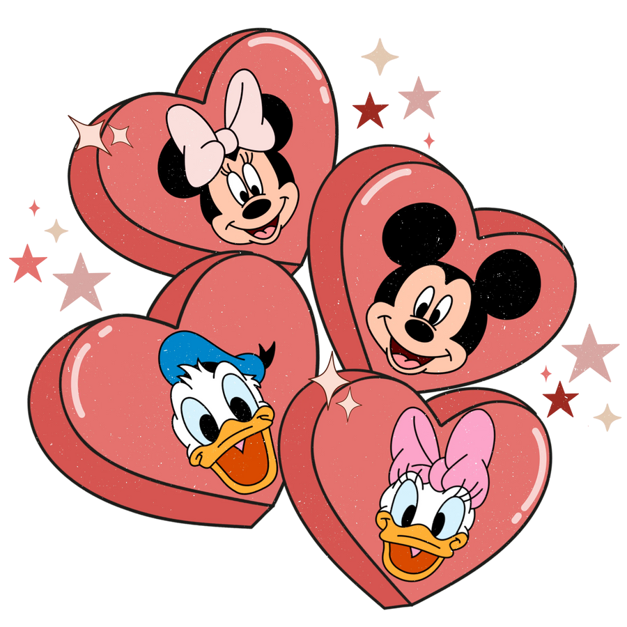 Disney Mickey Mouse Couple Design | DTF Dallas