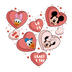 Crazy for You - Mickey Mouse Valentine Design | DTF Dallas