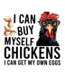 Funny Chicken Mama Design - DTF Ready To Press