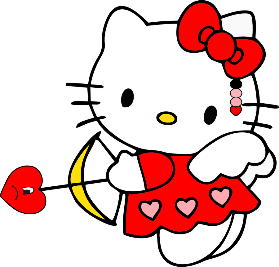 Aphrodite Hello Kitty Valentine's Day Design | DTF Dallas