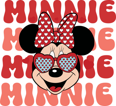 Disney Minnie Mouse Valentine's Day Design | DTF Dallas - DTF Dallas 
