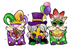 Mardi Gras Gnome Design - DTF Ready To Press