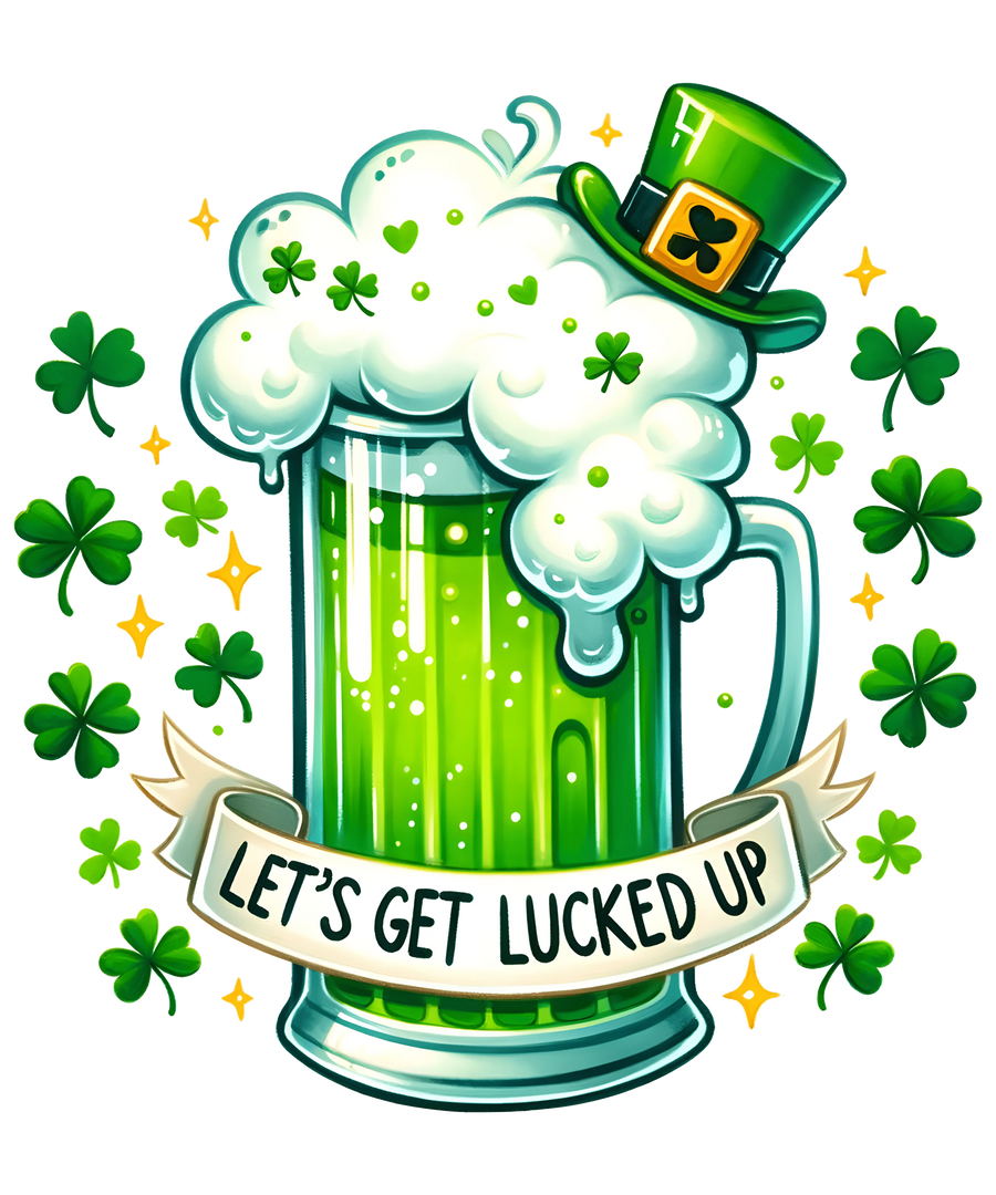 Saint Patrick's Day Lucy Spirits Design | DTF Dallas