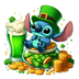 Disney Lilo And Stitch Saint Patricks Beer Lover Design - DTF Ready To Press