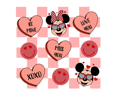 Be Mine - Mickey Mouse Valentine's Day Design | DTF Dallas - DTF Dallas 