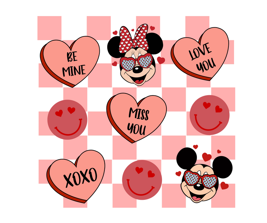 Be Mine - Mickey Mouse Valentine's Day Design | DTF Dallas