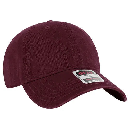 OTTO CAP 18-772 6-Panel Low-Profile Washed Dad Hat - DTF Dallas 