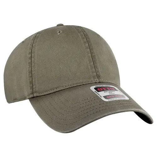 OTTO CAP 18-772 6-Panel Low-Profile Washed Dad Hat - DTF Dallas 