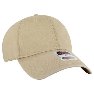 OTTO CAP 18-772 6-Panel Low-Profile Washed Dad Hat - DTF Dallas 