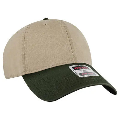 OTTO CAP 18-772 6-Panel Low-Profile Washed Dad Hat - DTF Dallas 