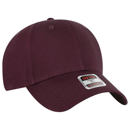 OTTO CAP 19-536 6-Panel Low-Profile Cotton Baseball Cap - DTF Dallas 