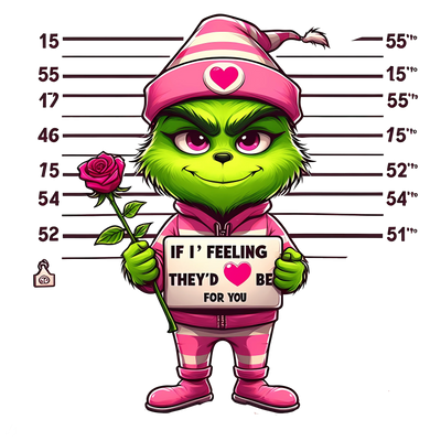 Grinch - If I Feelings They'd Be for You Design | DTF Dallas - DTF Dallas 