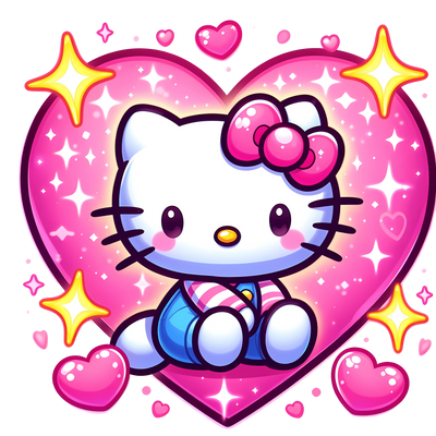 Valentine's Day Lovely Hello Kitty Design | DTF Dallas - DTF Dallas 