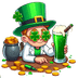 Morty Smith Beer Lover Saint Patrick's Design - DTF Ready To Press