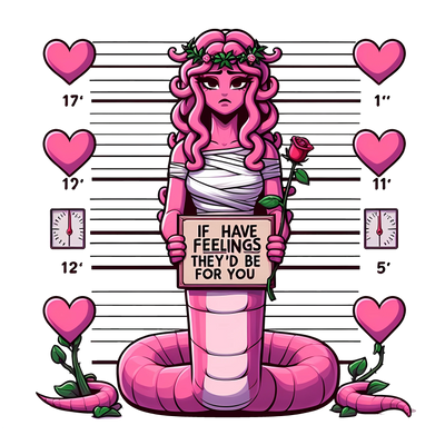 Medusa If I Feelings They'd Be for You Design | DTF Dallas - DTF Dallas 