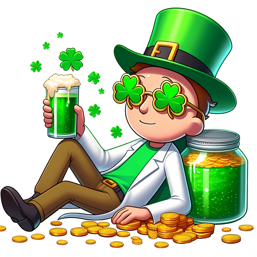 Morty Smith St. Patrick's Day Design | DTF Dallas