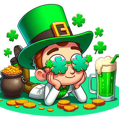 Morty Beer Drinking St Patty Day Design | DTF Dallas - DTF Dallas 