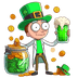 Rick And Morty Saint Patrick's Day Design - DTF Ready To Press