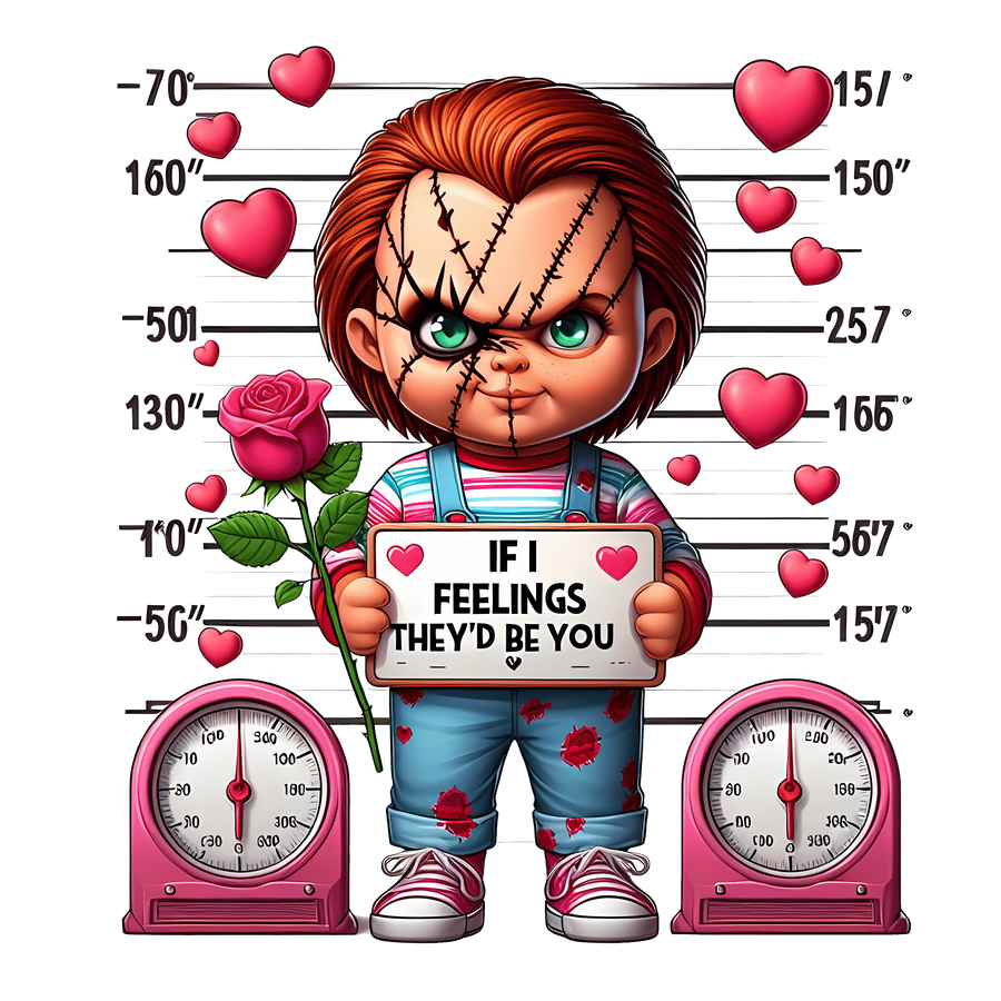 Chucky - If I Feelings They'd Be You Design | DTF Dallas