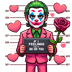 Joker If I Feelings They'd Be Or You Valentine's Day Design - DTF Ready To Press