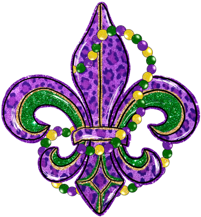 Mardi Gras Carnival DTF Design - Ready to Press | DTF Dallas - DTF Dallas 