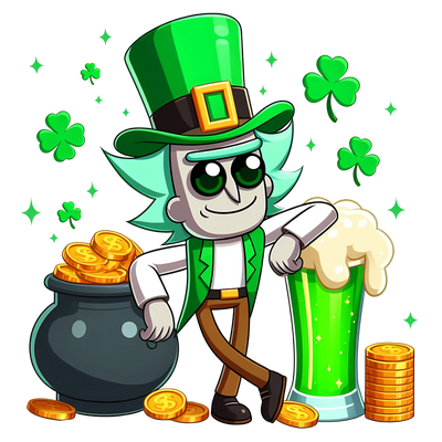 Rick Lucky Day Saint Patrick Design | DTF Dallas - DTF Dallas 