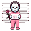 Halloween Michael Myers If I Feelings They'de For You Valentine's Day Design - DTF Ready To Press