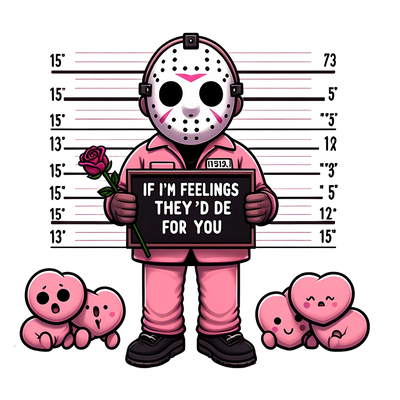 Friday the 13th Jason Hockey Valentine Gift | DTF Dallas - DTF Dallas 