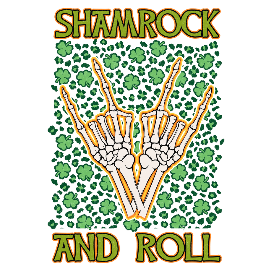 Shamrock and Roll - Saint Patrick's Design | DTF Dallas
