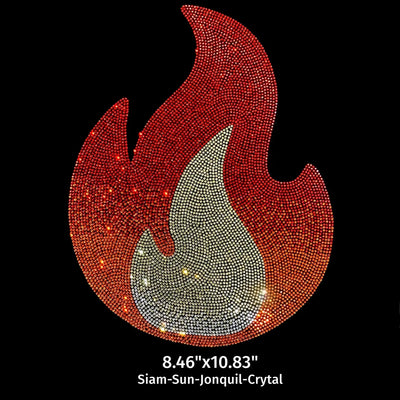 Flame 21035 Rhinestone