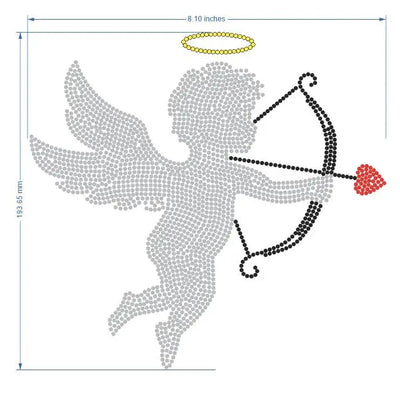 Cupid 21060 Rhinestone