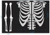 Bone Rib Cage With Arms 21087 Rhinestone Transfer