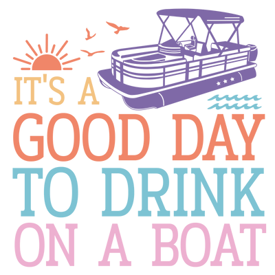 Cool Boat Trip Design - DTF Ready To Press - DTF Dallas 