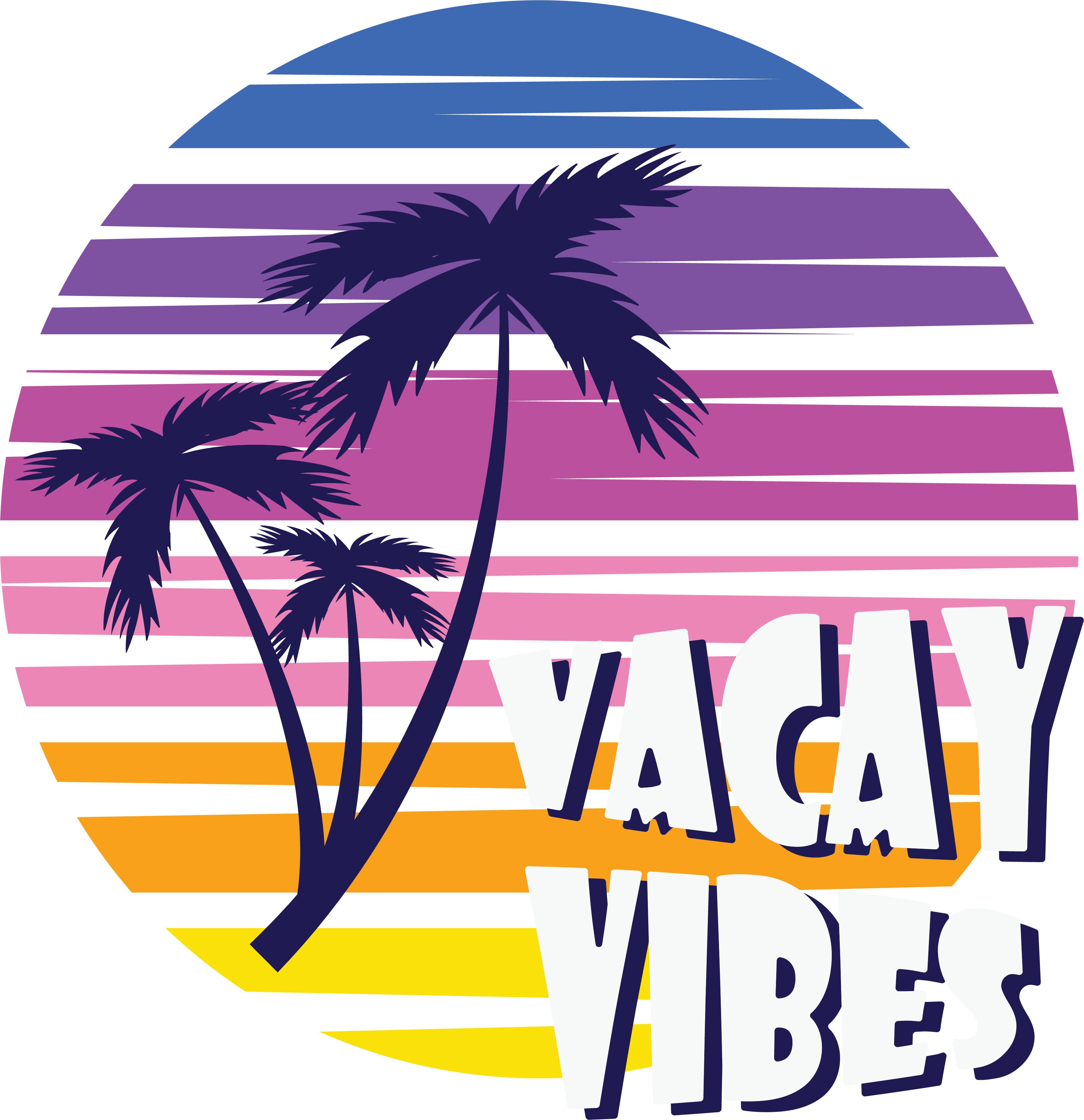 Vacay Vibes Design - DTF Ready To Press – DTF Dallas