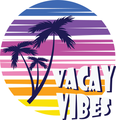 Vacay Vibes Design - DTF Ready To Press - DTF Dallas 