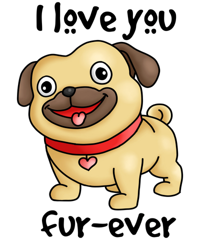 Cute Dog Lover Design - DTF Ready To Press - DTF Dallas 