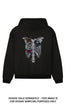 22003 Ribcage With Butterflies Rhinestone | DTF Dallas