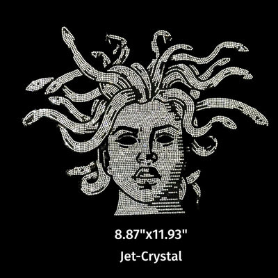 22006 Medusa Snake Hair Rhinestone | DTF Dallas
