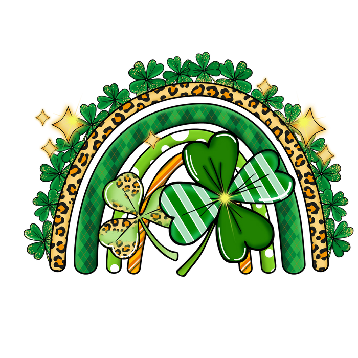 Lucky Traditions Design pressed on a garment