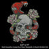 24004 Skull Serpent Rhinestone | DTF Dallas
