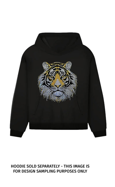 24010 Tiger Rhinestone | DTF Dallas